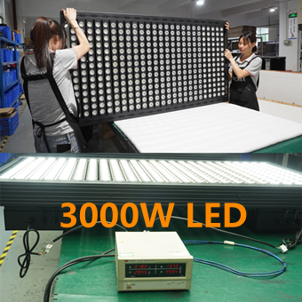 LED Flood Light 3000W Custom Production